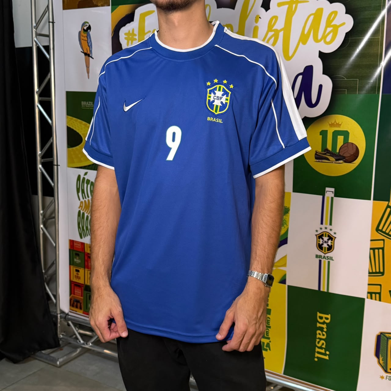 CAMISA SEL. BR 1998 AWAY PRONTA ENTREGA