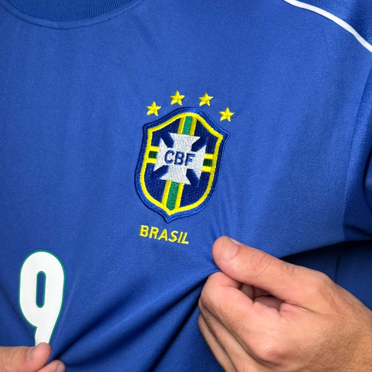 CAMISA SEL. BR 1998 AWAY PRONTA ENTREGA