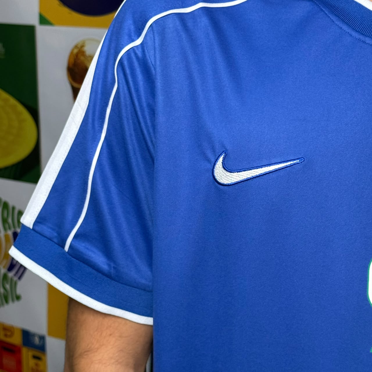 CAMISA SEL. BR 1998 AWAY PRONTA ENTREGA
