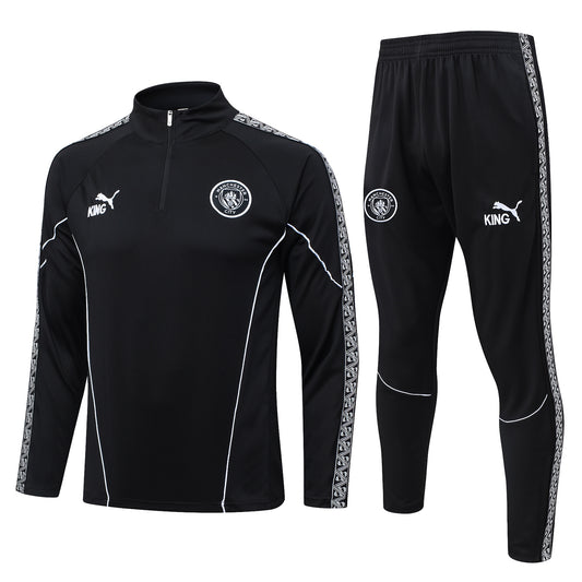 Conjunto Manchester City Zíper curto 25/26