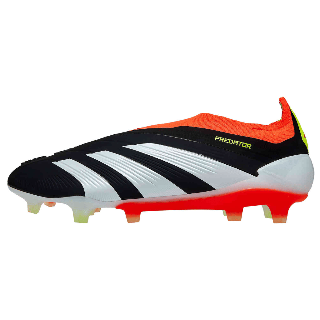 Chuteira de campo Adidas Predator 24 Laceless FG Solar Energy