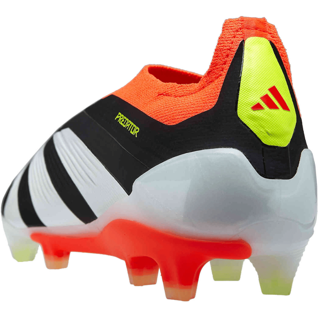Chuteira de campo Adidas Predator 24 Laceless FG Solar Energy