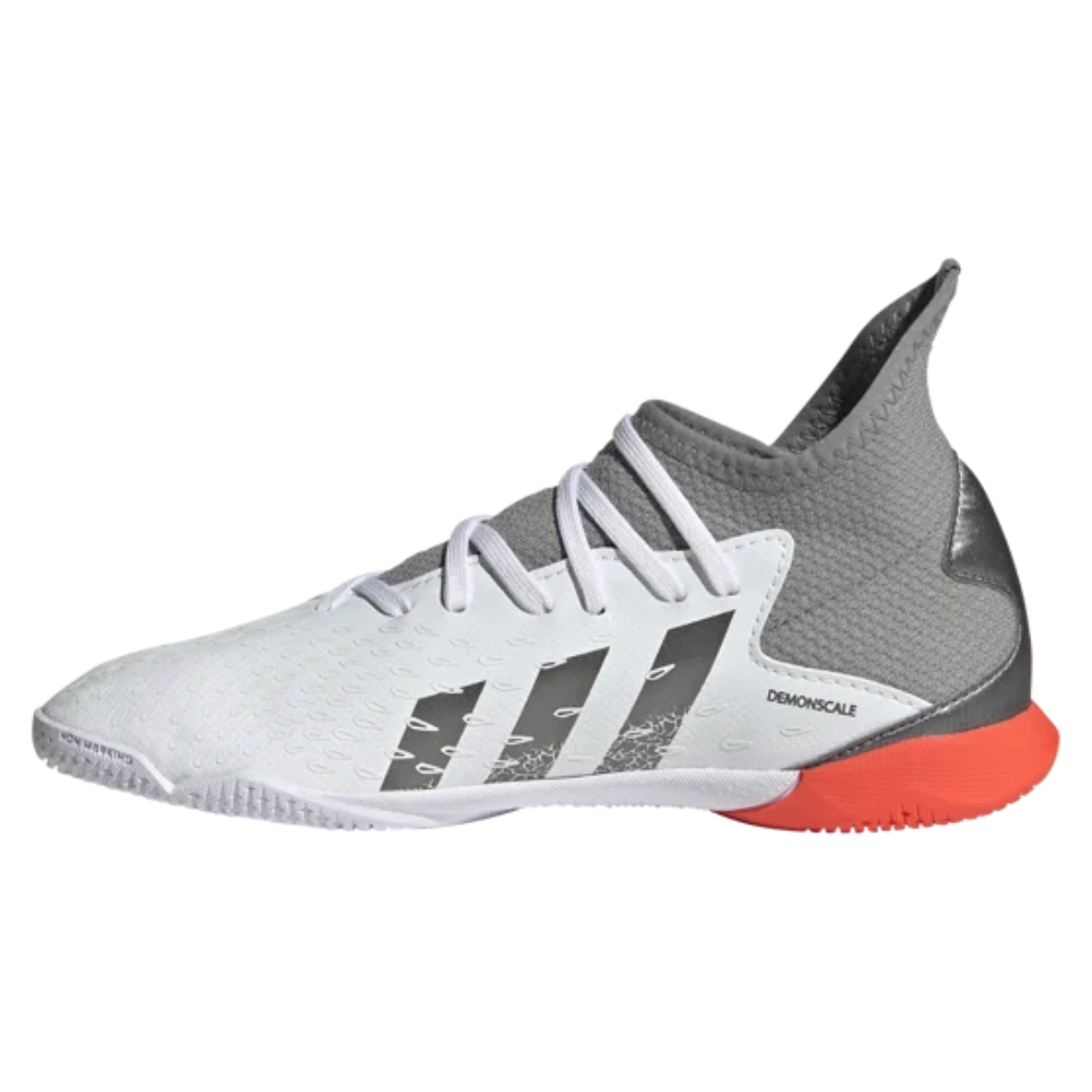 Chuteira Futsal Adidas Predator Freak.3 IC White Spark