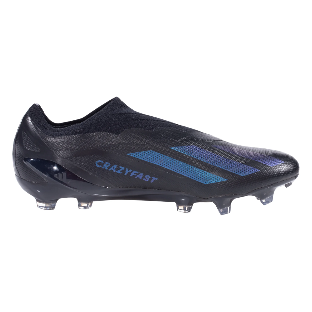 Chuteira de Campo Adidas X Crazyfast.1 FG Laceless Base Black