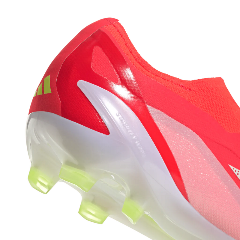 Chuteira de Campo Adidas X Crazyfast.1 FG Laceless Energy Citrus