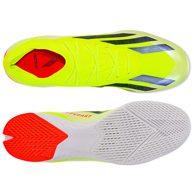 Chuteira Futsal Adidas X Crazyfast.1 IC Solar Energy