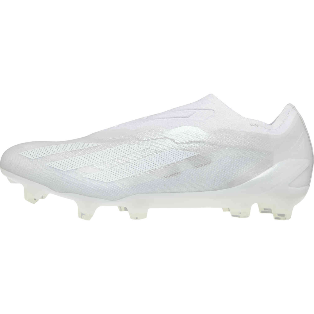 Chuteira de Campo Adidas X Crazyfast.1 FG Laceless Pearlized