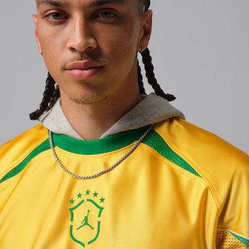 CAMISETA SEL. BR MANGA LONGA GOALIE MASCULINA PRONTA ENTREGA