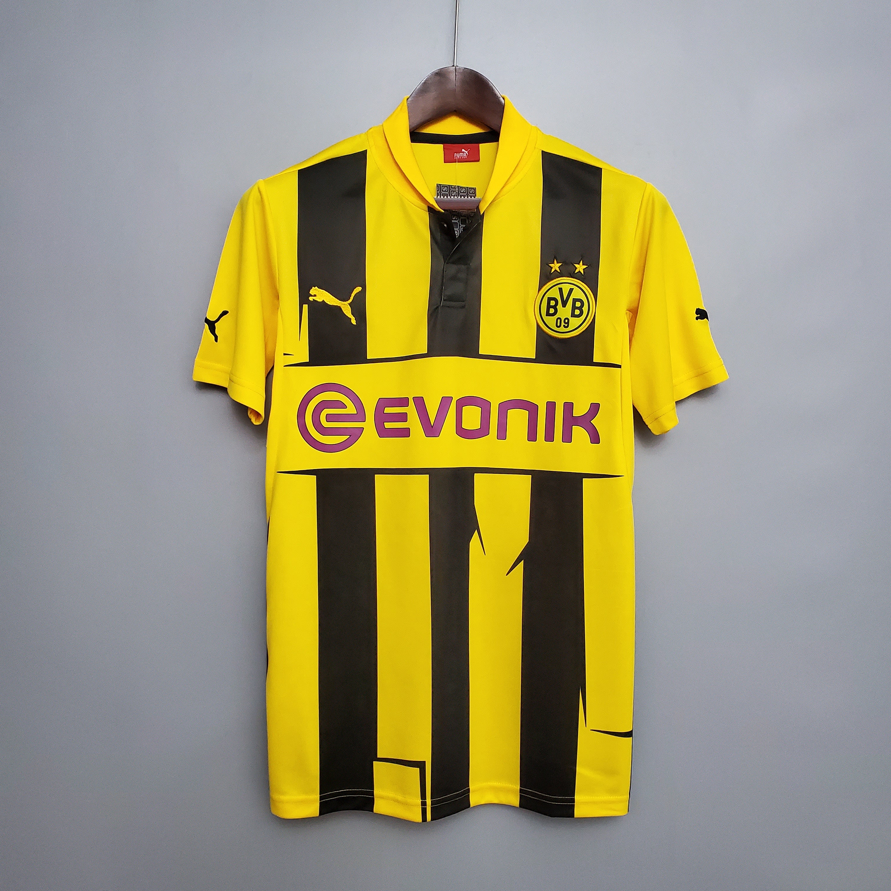 CAMISA BORUSSIA DORTMUND RETRÔ HOME 12/13