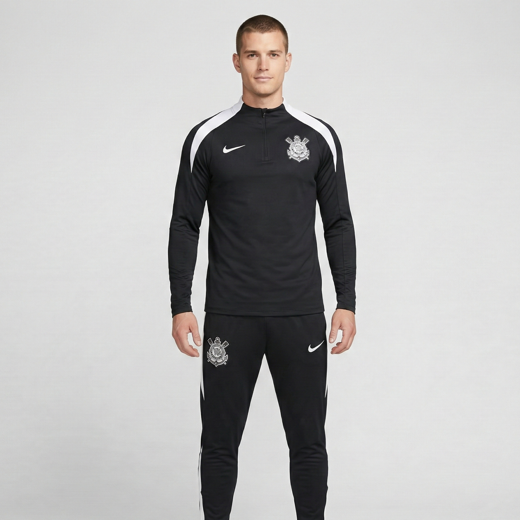 AGASALHO TREINO TIMÃO PRETO 2025 PRONTA ENTREGA