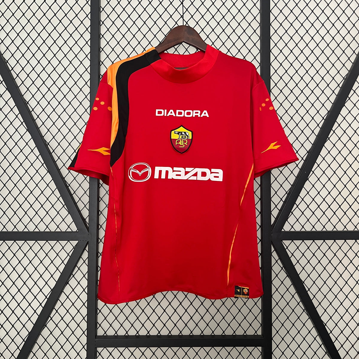 CAMISA RETRÔ ROMA HOME 04/05