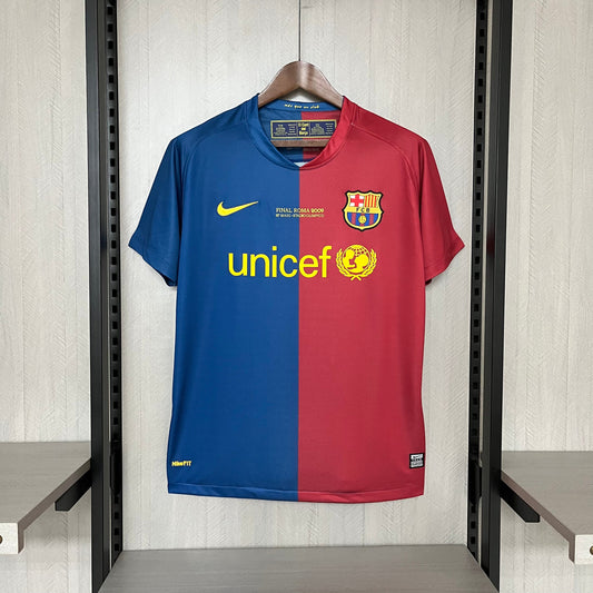 CAMISA RETRÔ BARCELONA HOME 08/09