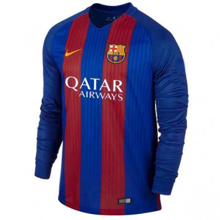 CAMISA RETRÔ BARCELONA 2016/17 MANGA LONGA