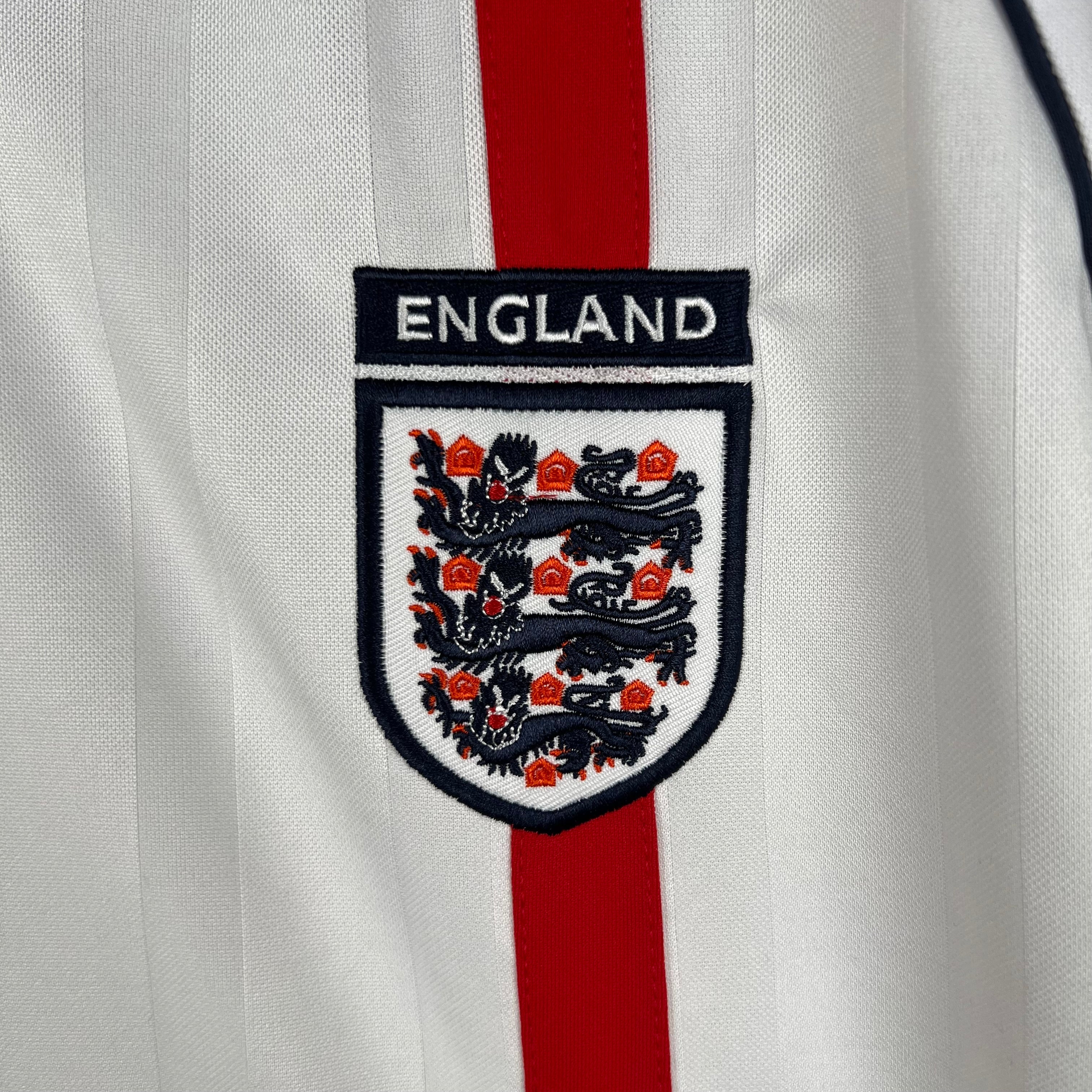 CAMISA RETRÔ INGLATERRA HOME 2002