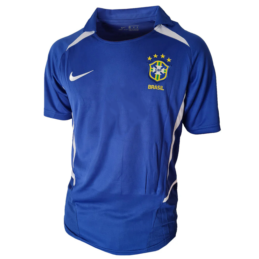 CAMISA RETRÔ SEL. BR AWAY 2002