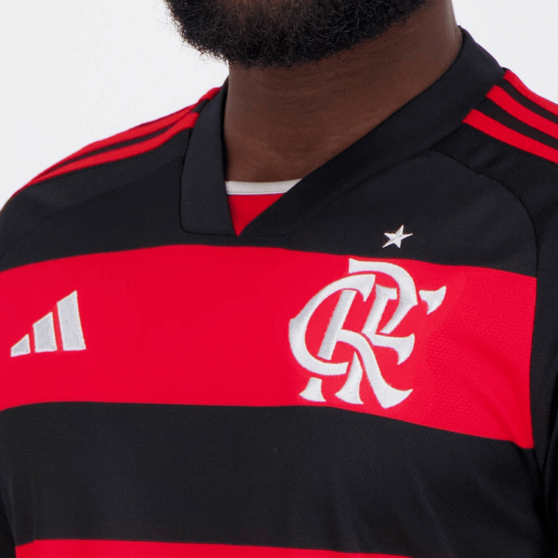 camisa_adidas_flamengo_2023_23-24_masculina-lançamento-torcedor-preta-VERMELHA-MANGA-LONGA