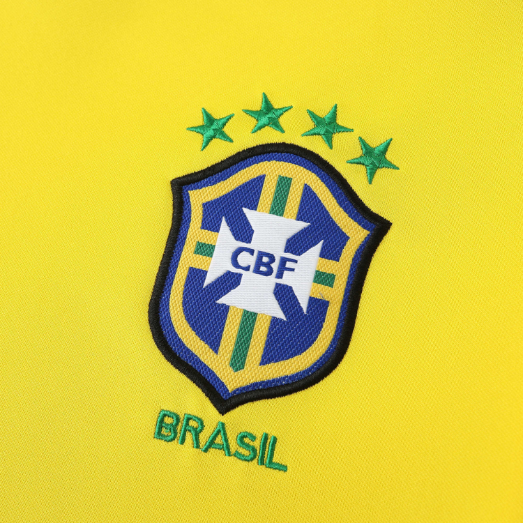 CAMISA RETRÔ MANGA LONGA BRASIL HOME 97/98