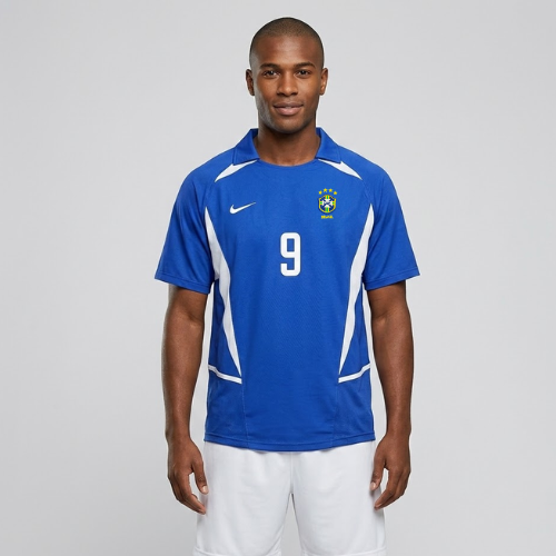 CAMISA SEL. BR 2002 RESERVA PRONTA ENTREGA RONALDO 9