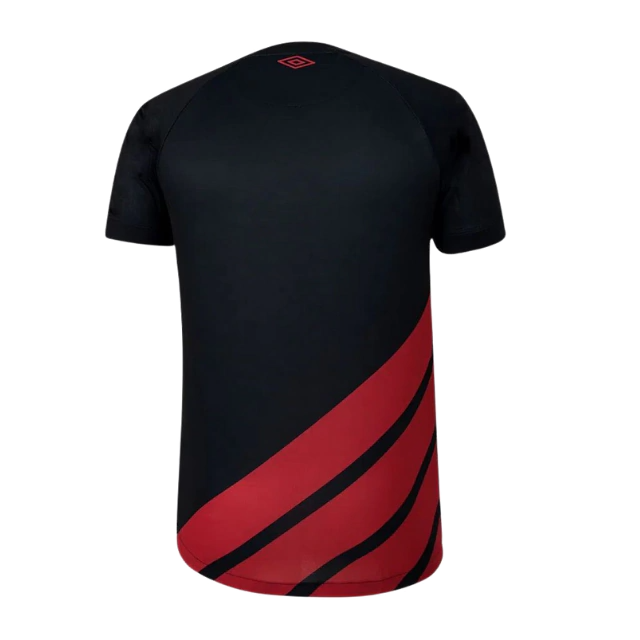 CAMISA ATHLÉTICO PARANAENSE II 2023/24 TERCEIRA TORCEDOR PRETA/VERMELHA