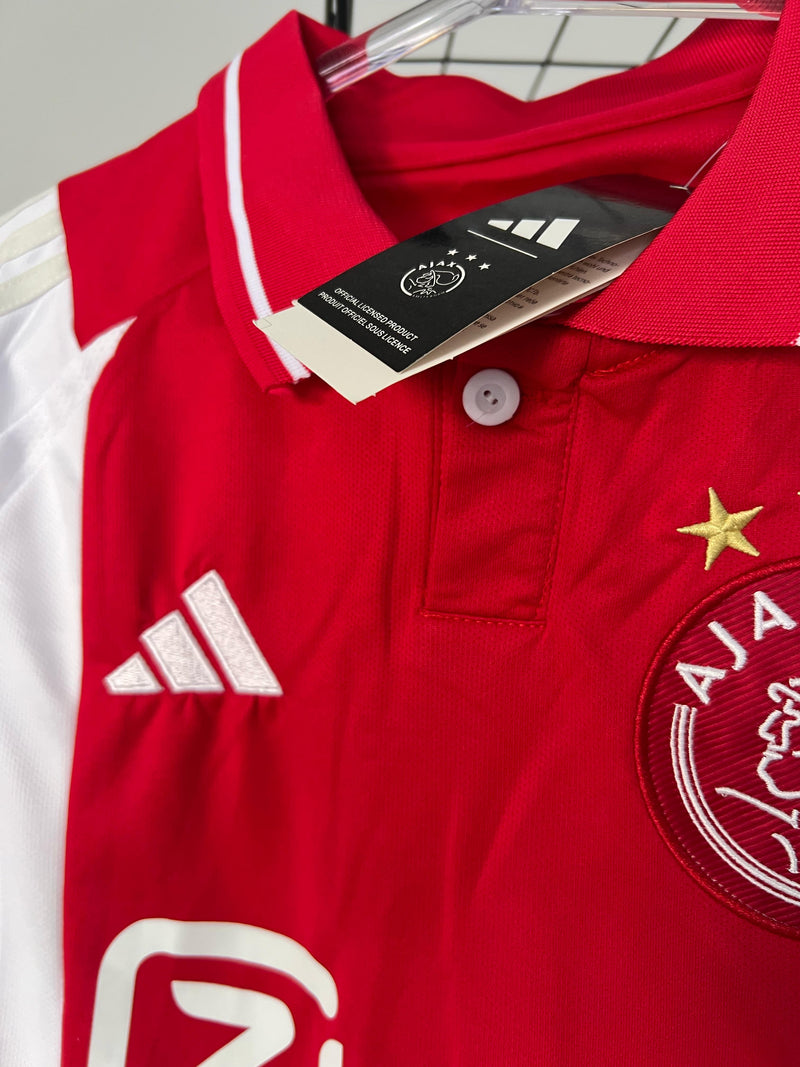 CAMISA AJAX I 2024/25 TITULAR VERMELHA