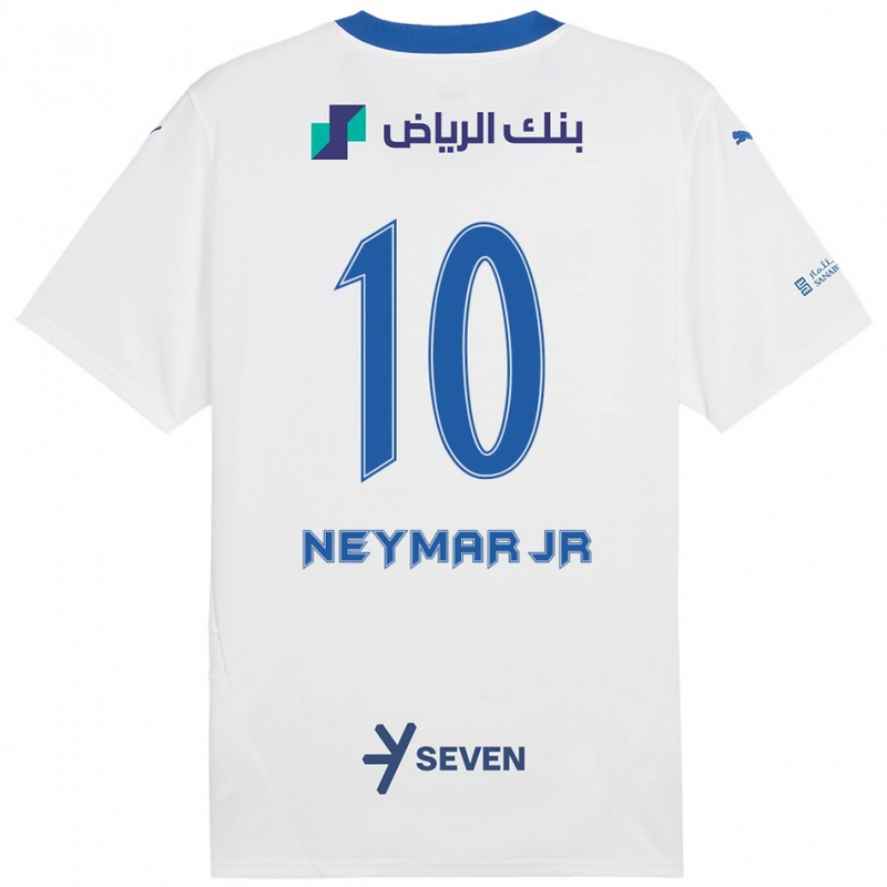 CAMISA NEYMAR JR 10 AL HILAL AWAY 2024/25 BRANCO MASCULINA + CHAVEIRO ESPECIAL DE BRINDE