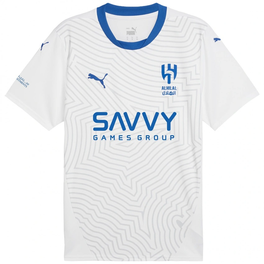 CAMISA AL HILAL AWAY 2024/25 BRANCO MASCULINA + CHAVEIRO ESPECIAL DE BRINDE