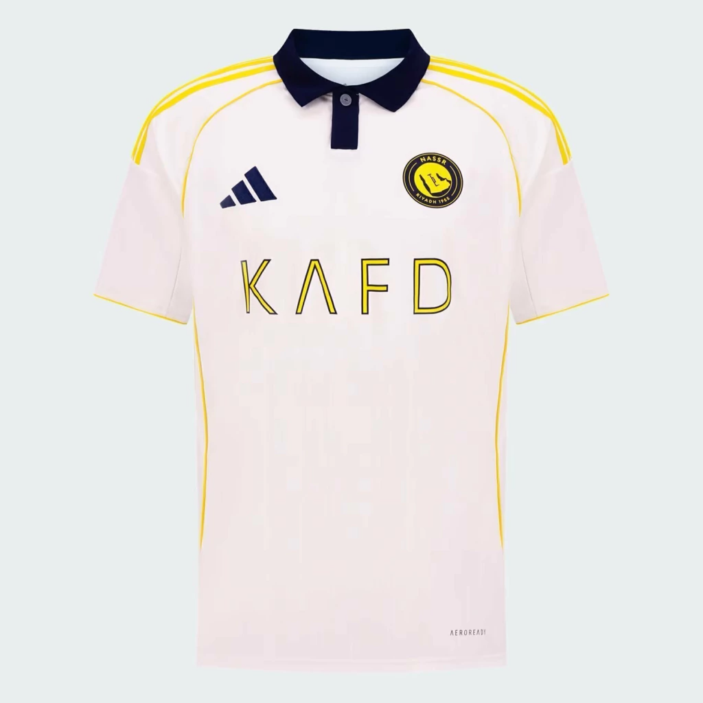 CAMISA AL NASSR III THIRD 2025/26 TORCEDOR BRANCA