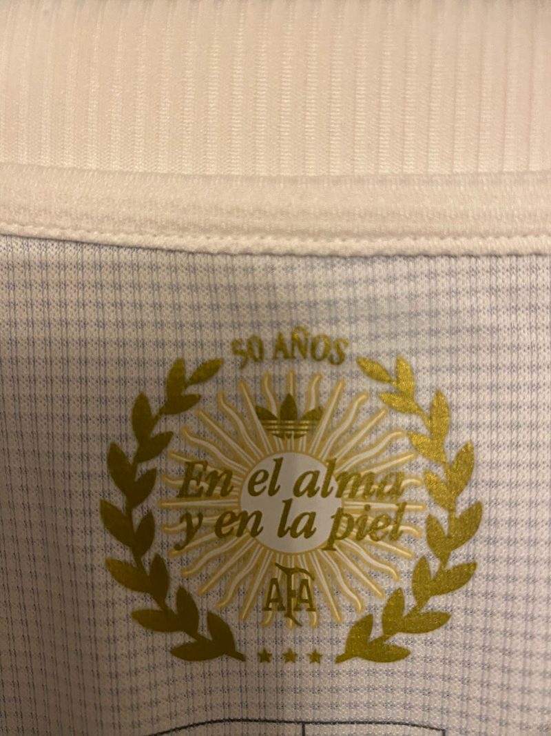 CAMISA ARGENTINA EDIÇÃO ESPECIAL 50 ANOS