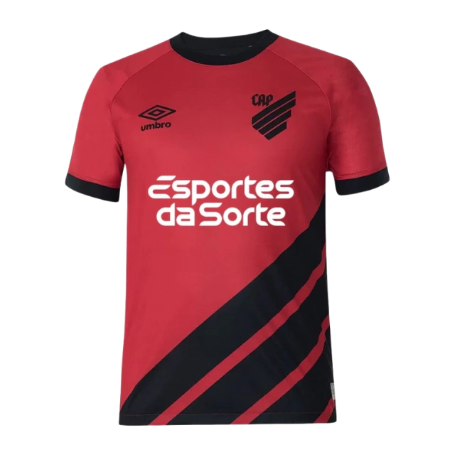 CAMISA ATHLÉTICO PARANAENSE II 2023/24 HOME TORCEDOR PRETA/VERMELHA