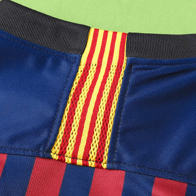 CAMISA RETRÔ MANGA LONGA BARCELONA HOME 17/18