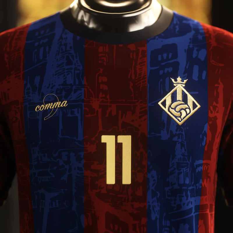 CAMISA THE PRINCE NEYMAR JR GRENÁ EL CLÁSSICO 2024/25 ESPECIAL + CHAVEIRO ESCLUSIVO