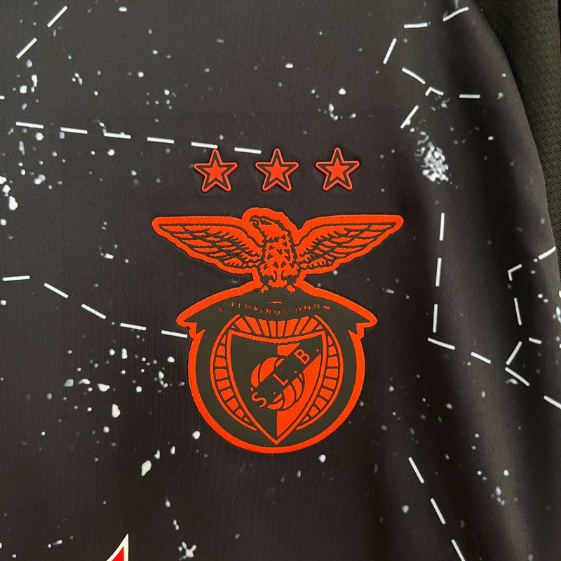 CAMISA BENFICA II AWAY 2024/25 TORCEDOR PRETA