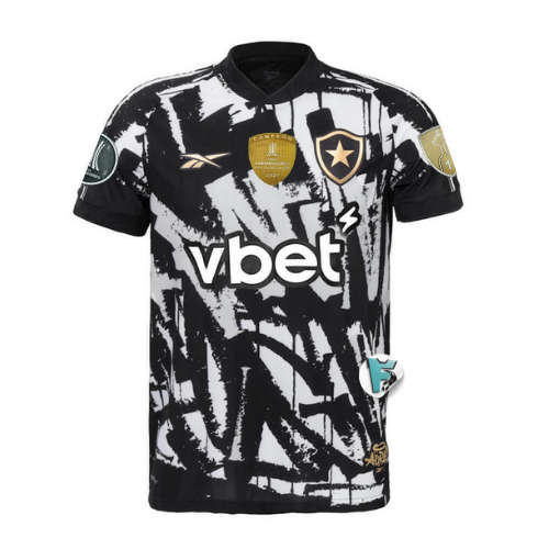 camisa do botafogo com patchs da libertadores onde encontrar