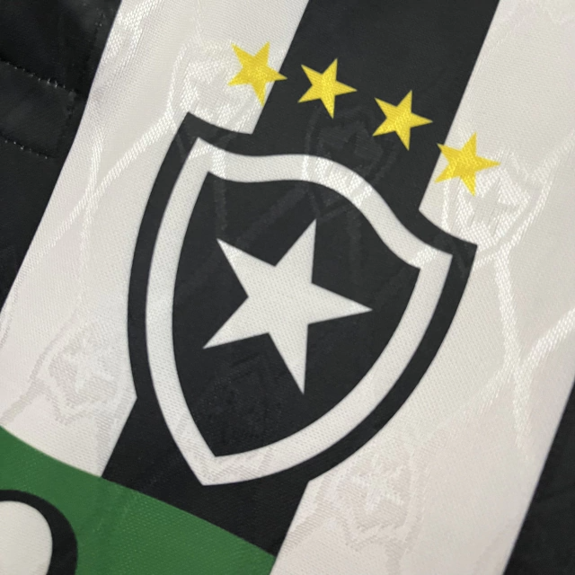 CAMISA RETRÔ BOTAFOGO 1995 FINTA LISTRADA