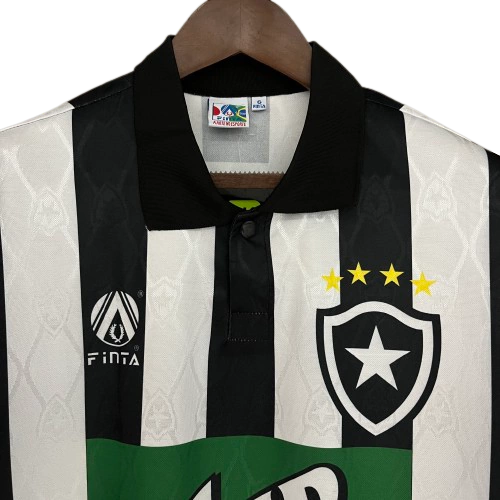 CAMISA RETRÔ BOTAFOGO 1995 FINTA LISTRADA