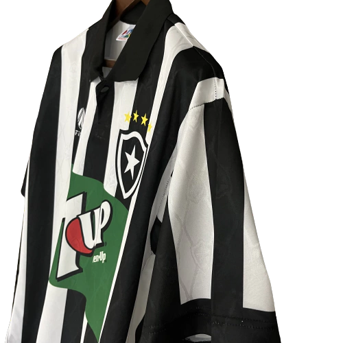 CAMISA RETRÔ BOTAFOGO 1995 FINTA LISTRADA