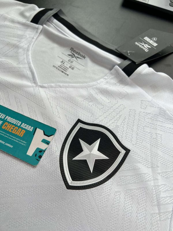 CONJUNTO INFANTIL BOTAFOGO III TERCEIRA 2024/25 BRANCO PRONTA ENTREGA