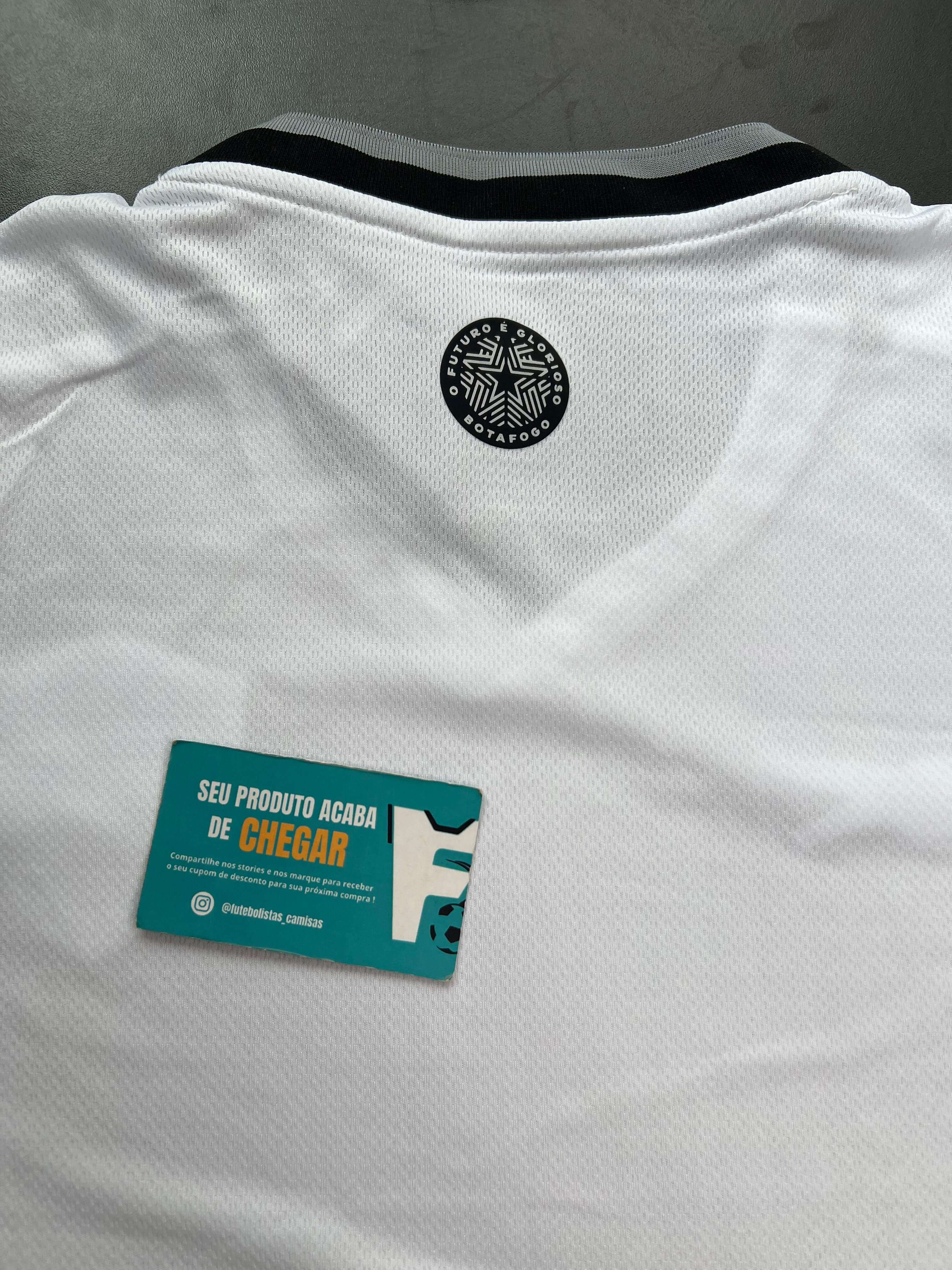 CAMISA BOTAFOGO III TERCEIRA 2024/25 BRANCA TORCEDOR LIBERTADORES