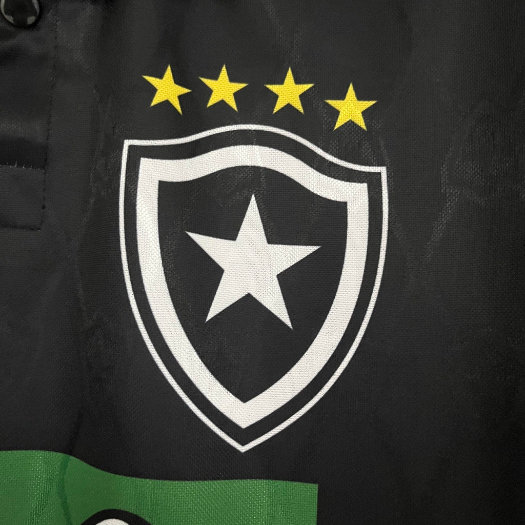 CAMISA RETRÔ BOTAFOGO 1995 FINTA PRETA