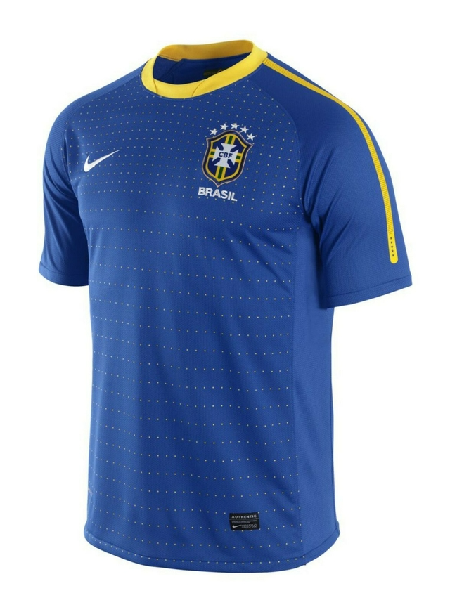 CAMISA RETRÔ SEL. BR AWAY 2010