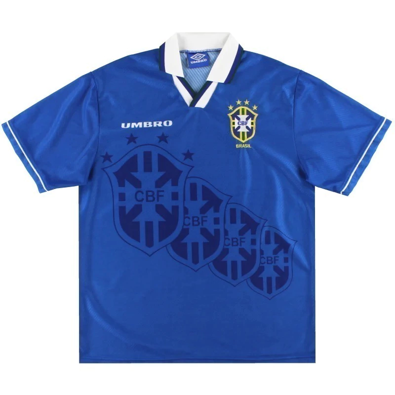 CAMISA RETRÔ BRASIL AWAY 1994/95