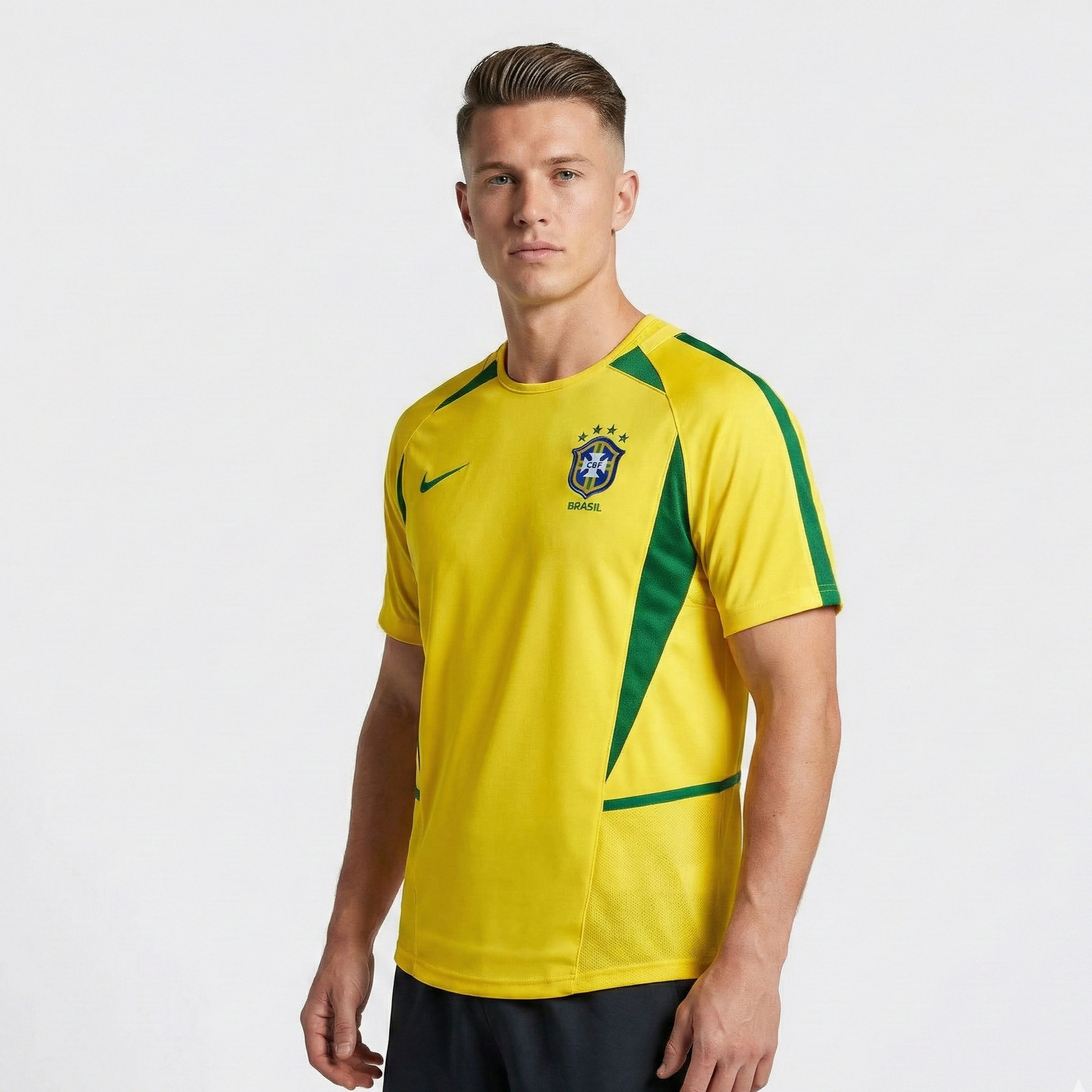 CAMISA SEL. BR 2002 PRONTA ENTREGA TORCEDOR