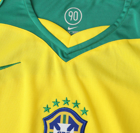 CAMISA RETRÔ BRASIL HOME 04/05