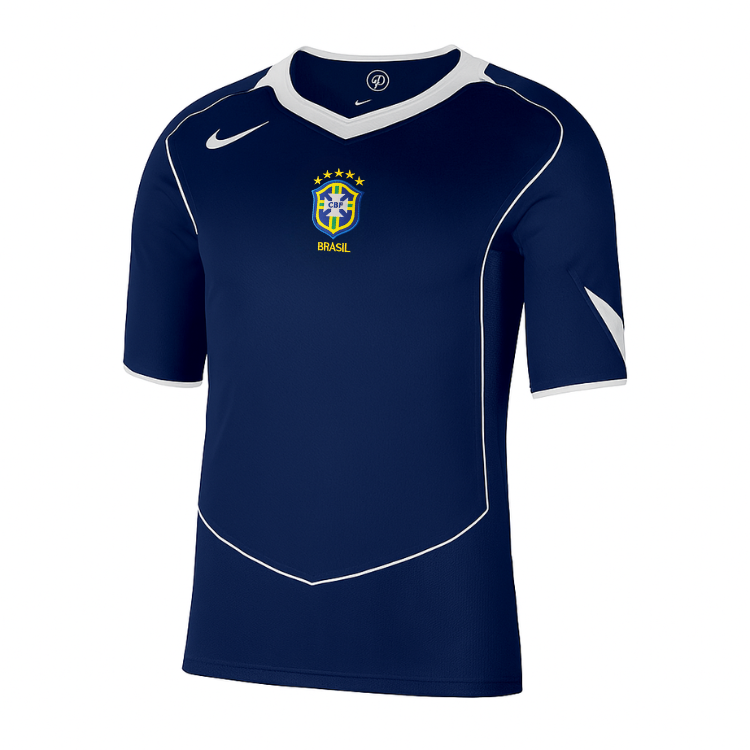 CAMISA RETRÔ BRASIL AWAY 04/05