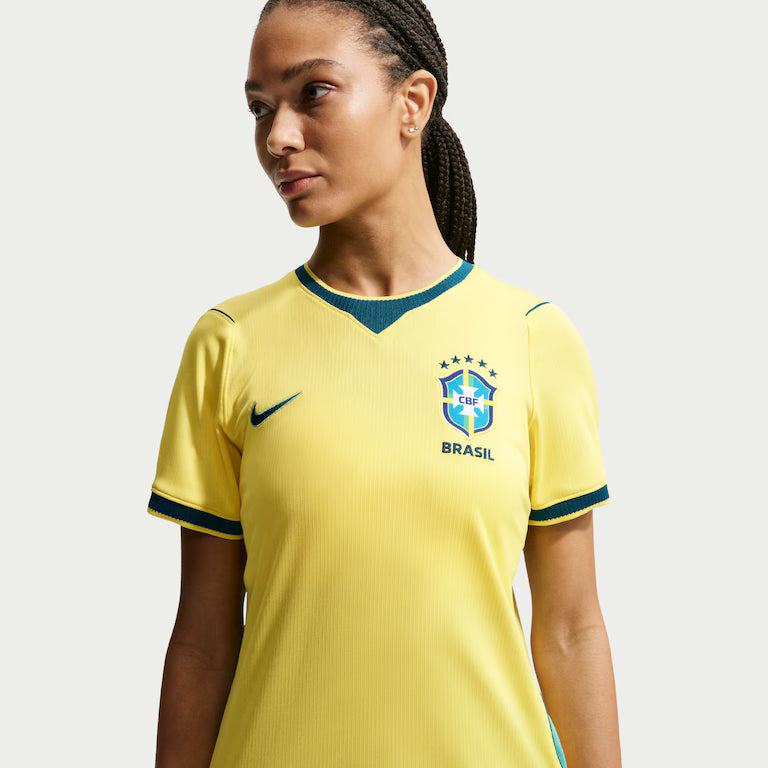 CAMISA FEMININA BRASIL HOME 2026 TORCEDOR COPA DO MUNDO
