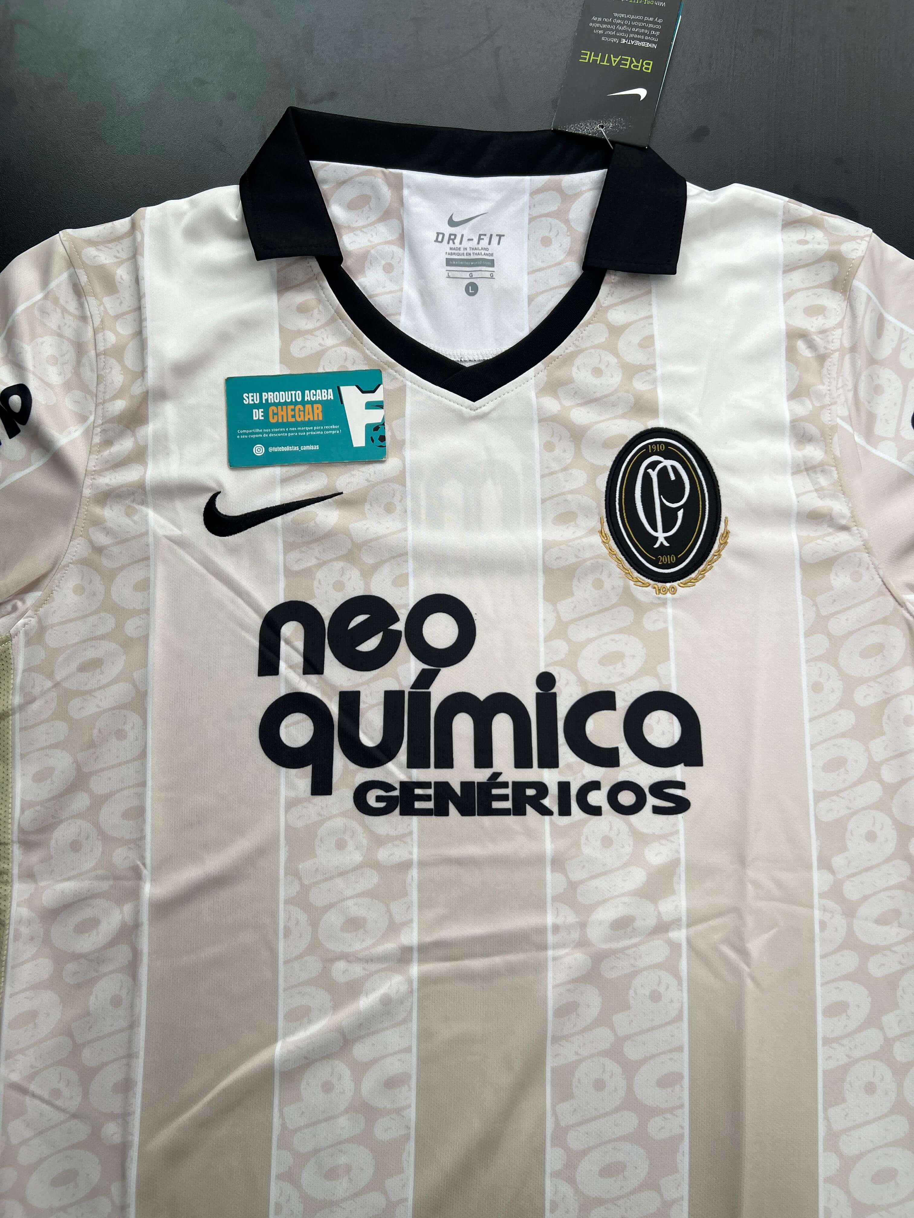 Camisa Retrô TIMAO Centenário 2010