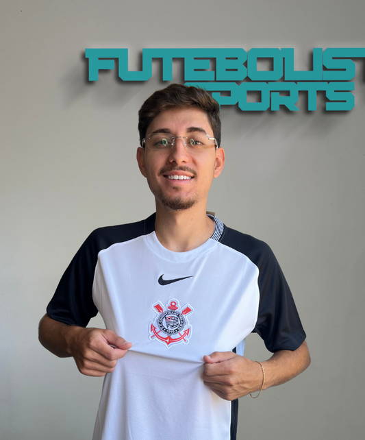 CAMISA TIMAO TITULAR 2025/26 BRANCA MASCULINA TORCEDOR