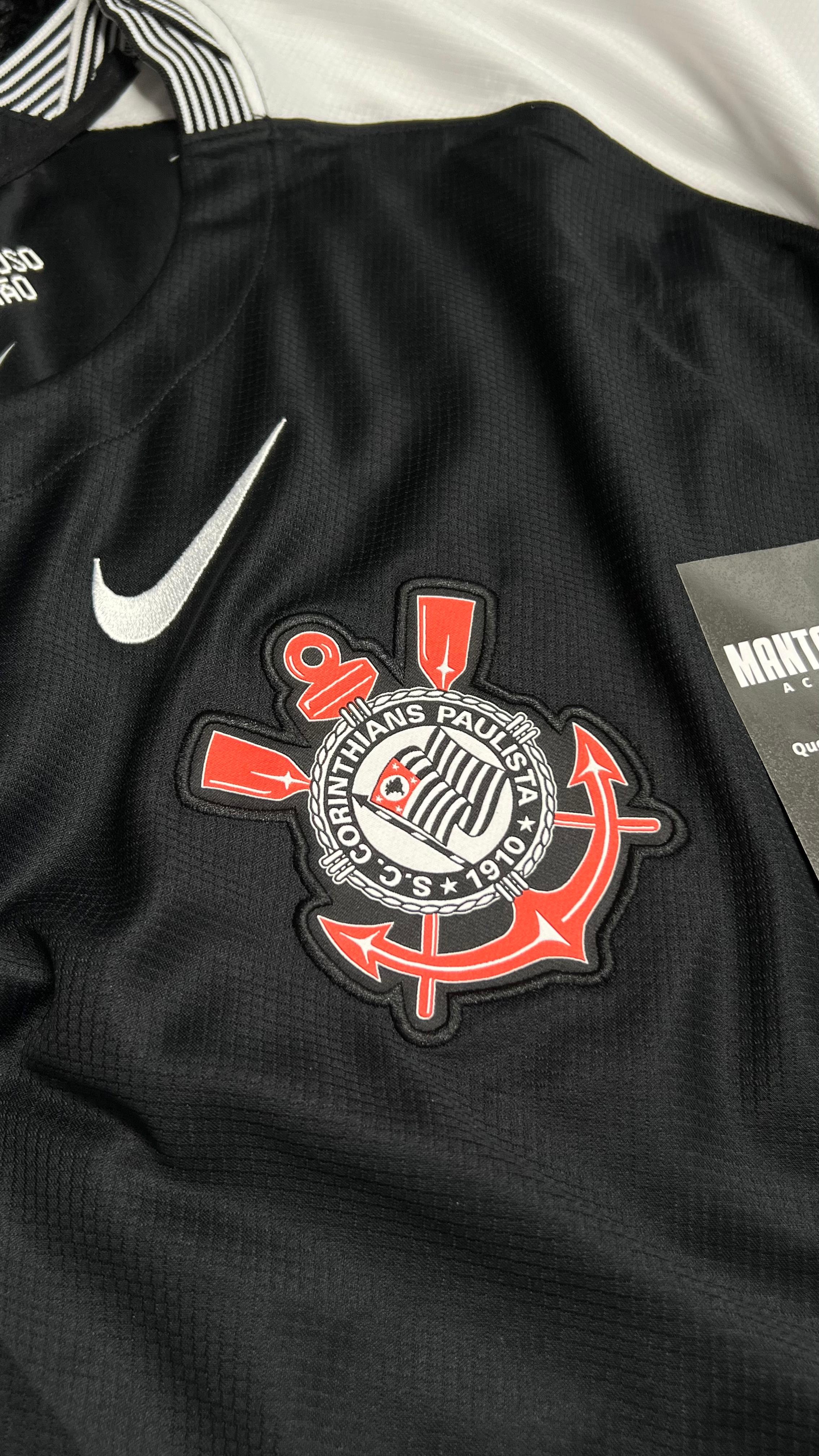 CAMISA TIMAO RESERVA 2025/26 PRETA FEMININA