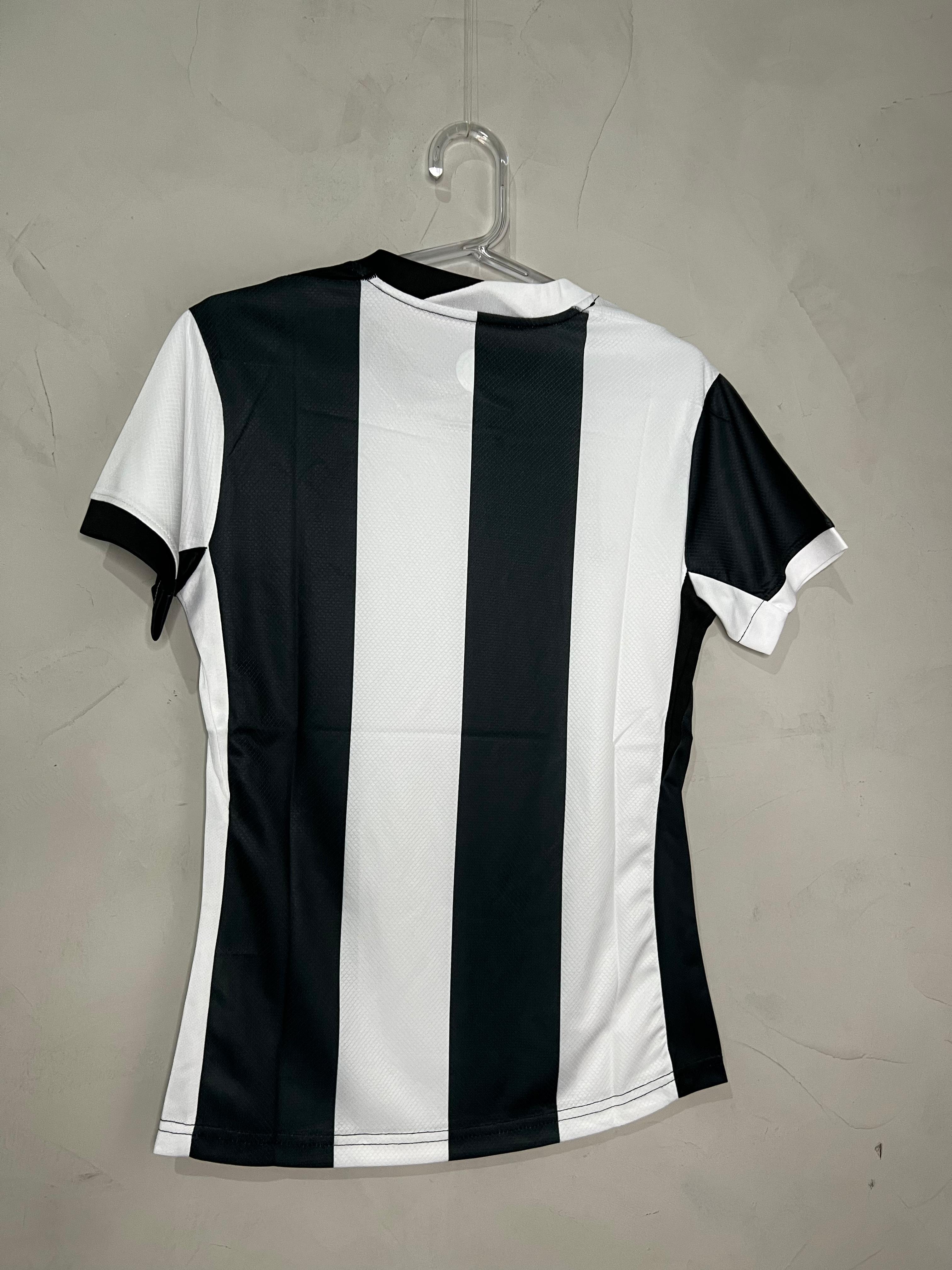 CAMISA FEMININA TIMAOIII THIRD 2024/25 PRETO/BRANCO