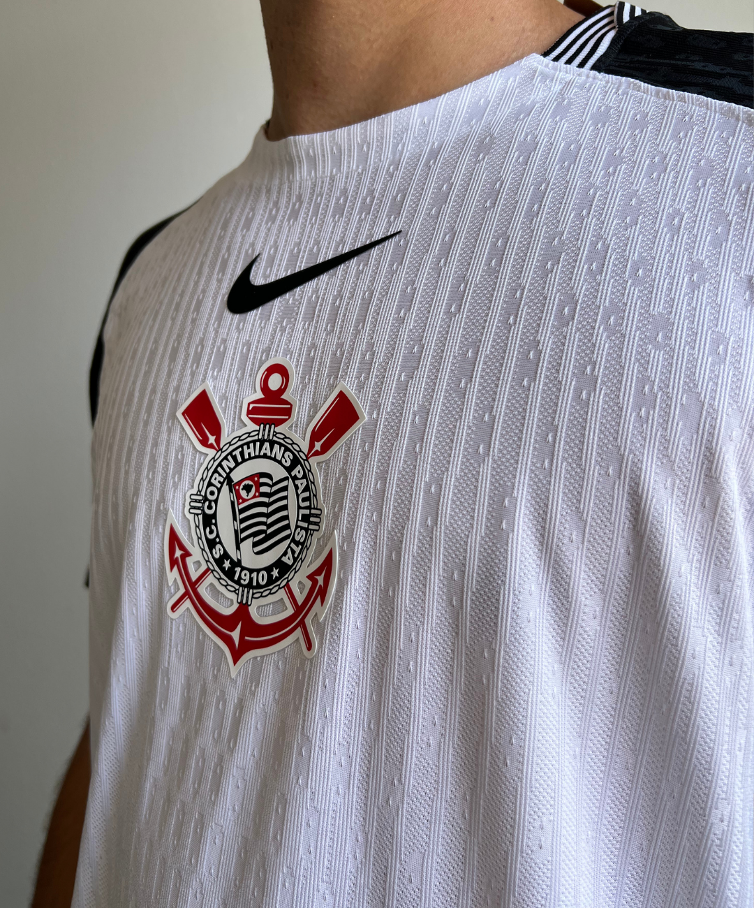 CAMISA TIMAO I TITULAR 2025/26 VERSÃO JOGADOR BRANCA MASCULINA